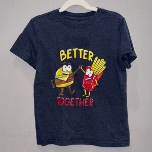 Cat & Jack Navy Blue 'Better Together' Graphic Tee